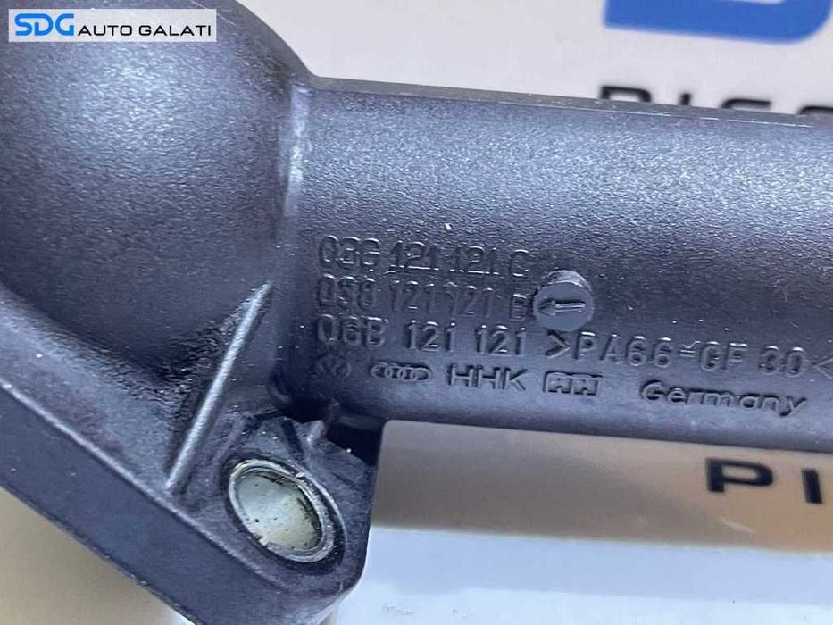Flansa Corp Carcasa Termostat VW Passat B5.5 1.9 TDI AVB AVF AWX 2001 - 2005 Cod 03G121121C 06B121121 038121121B [D0847]