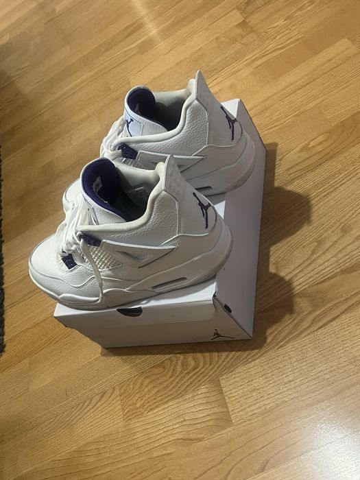 jordan 4 metallic purple stare perfecta purtati de 2 ori marimea 47,5 pret negociabil