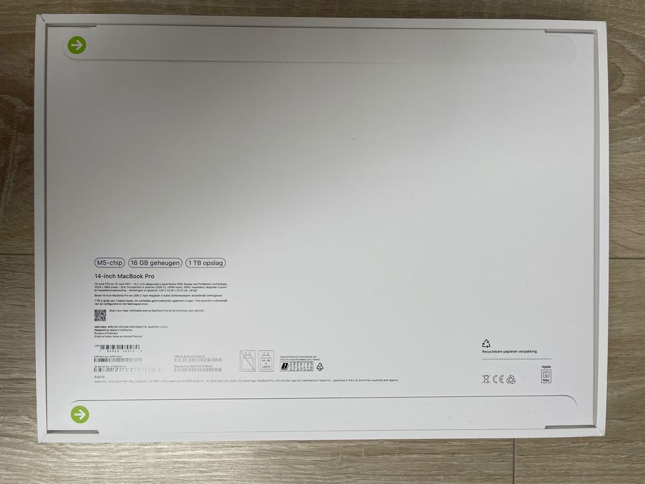 НОВ! Macbook Pro 14" М5