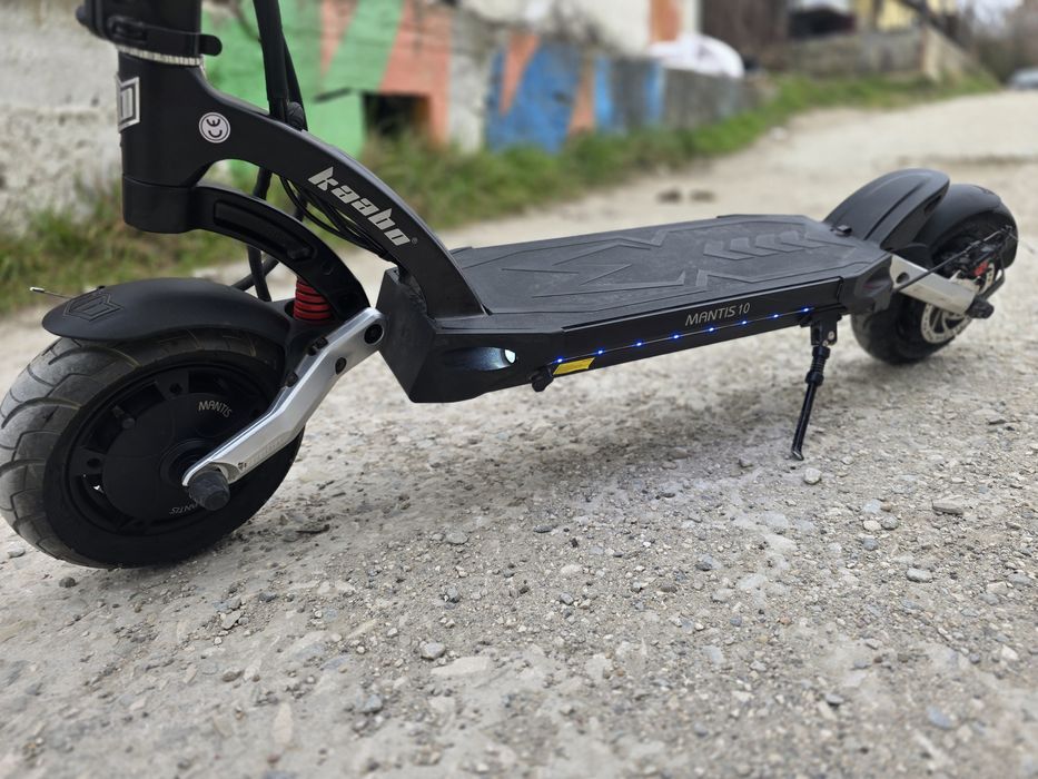 Kaabo Mantis 10 Dual 2x1000W • Мощна • 860 км • + НОВА каска