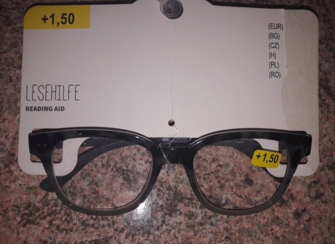Новые Очки +1, +1,5 оптические Германия