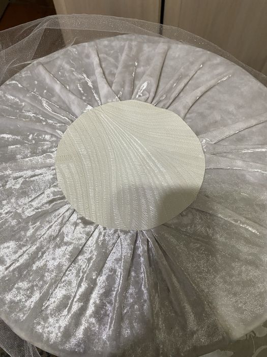 Тюль розовая, корзинка