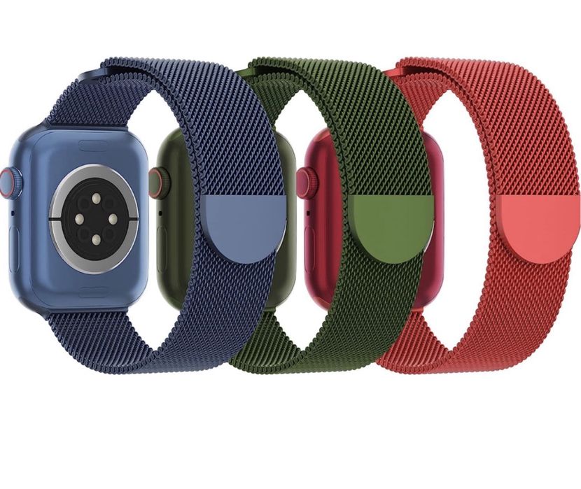 Curea Bumper Husa Bratara Steel Compatibil Ceas Apple Watch Seria 1-11