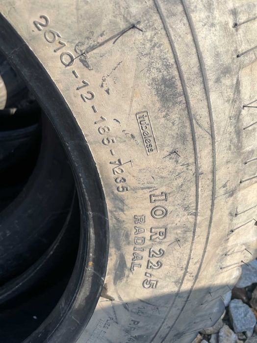 Uniroyal 10R22.5 cauciucuri second hand cu GARANTEI anvelope cu TVA