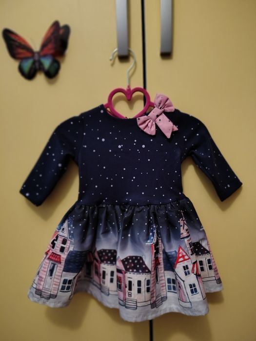 Рокля  с панделка