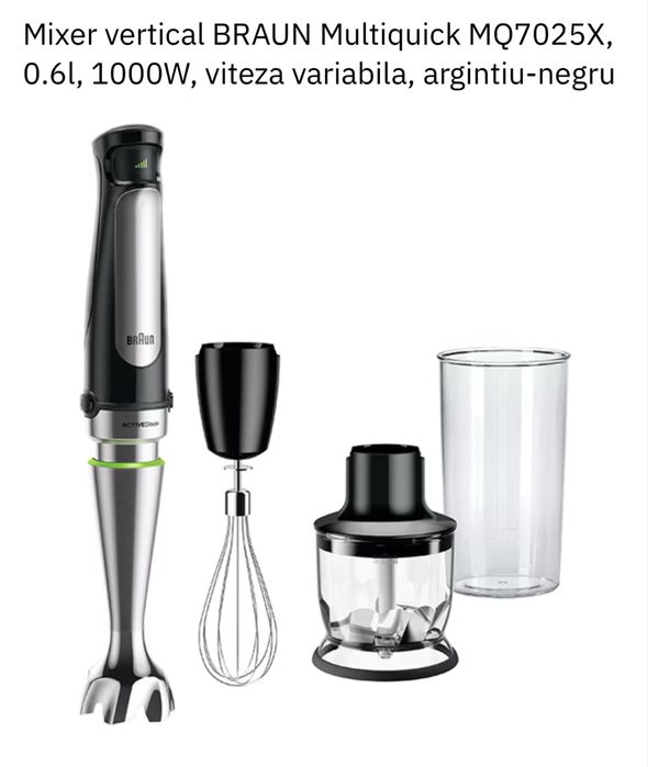 Mixer vertical Braun Active Blade pentru piese
