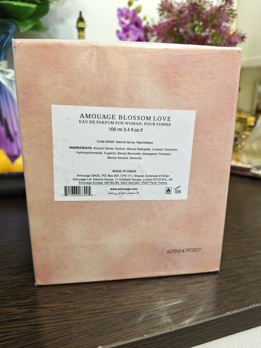 Женские духи Amouage blossom love