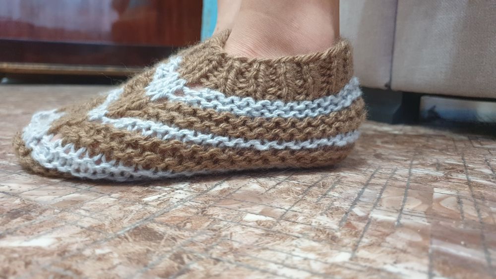 Разные следики ручной вязки