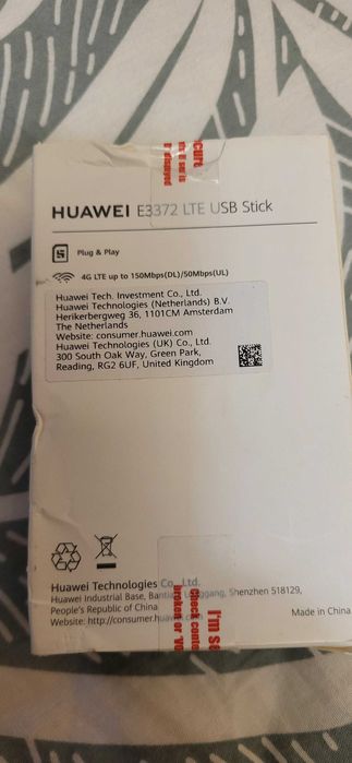 Huawei Modem E3372 LTE(4G) nou sigilat