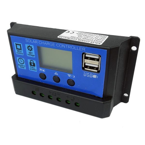 Соларен контролен модул за зареждане 12V 24V 30A