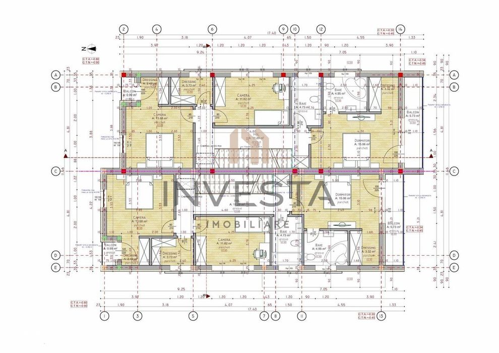 Duplex premium 136 mp utili cu gradina proprie si 2 parcari in Europa