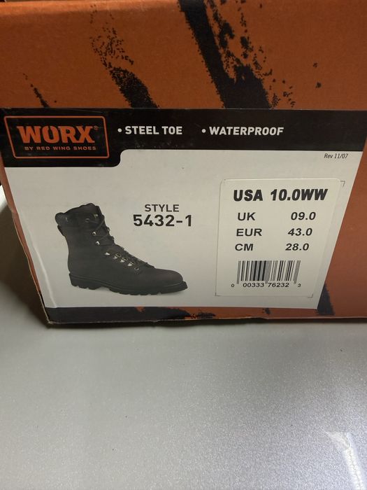 Спец. обувь - Worx (by Red Wings)
