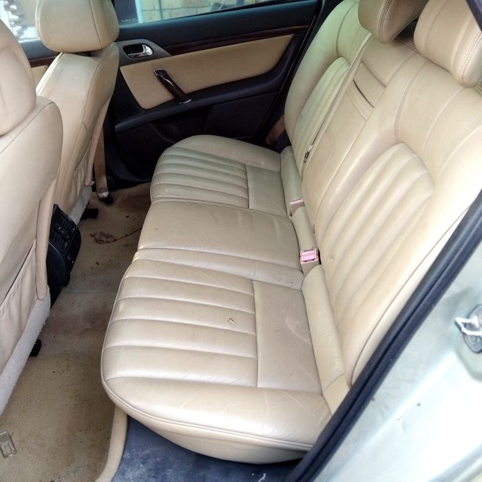 Interior PIELE CREM cu incalzire scaune+bancheta Peugeot 407 SW