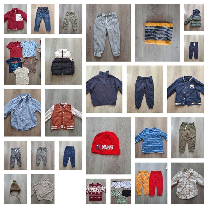 Lot hainute baietel 98-104