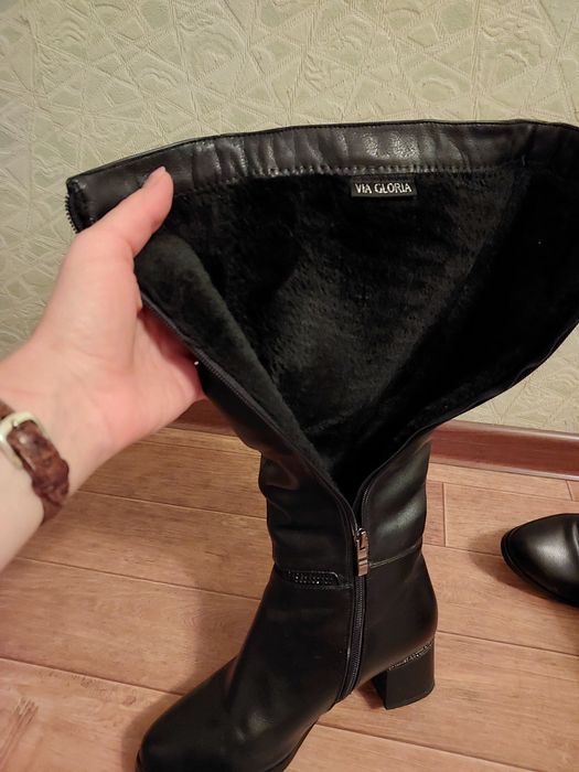 Сапоги женские высокие