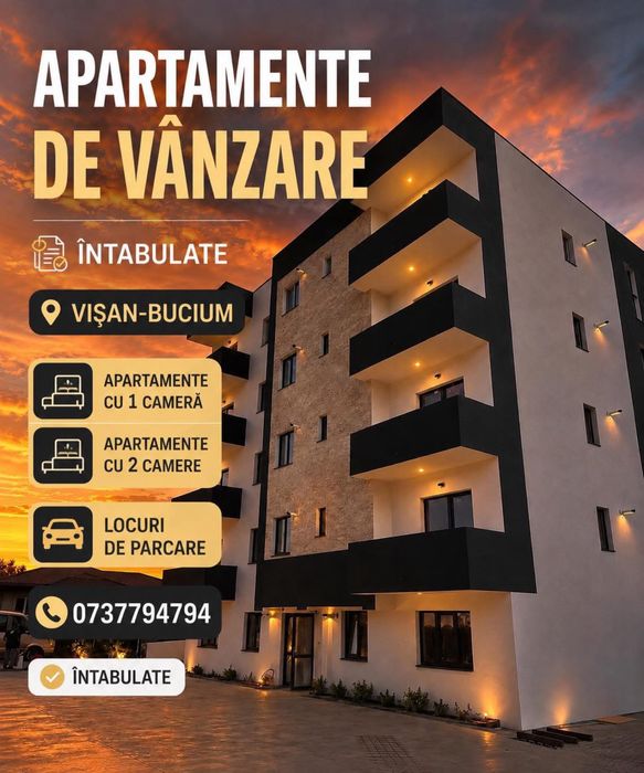 Apartamente Visan TomConfort intabulate