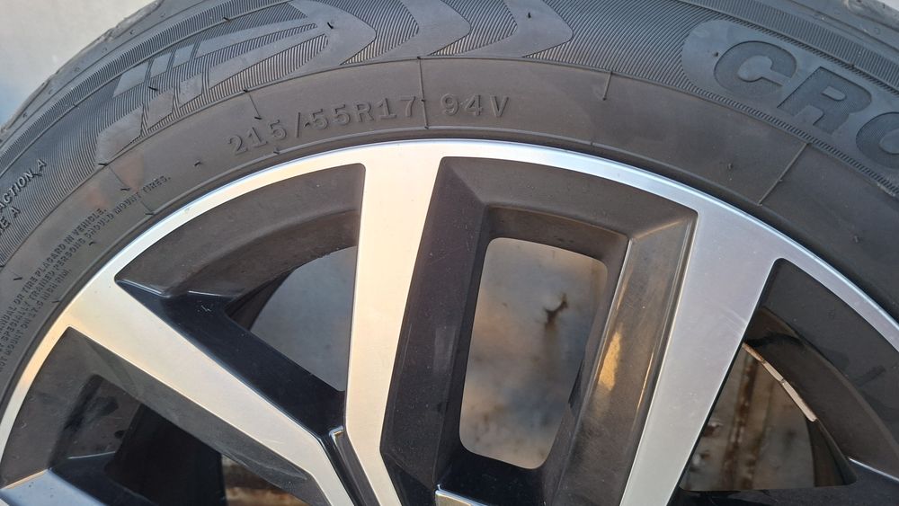 Джанти от пасат 8 с гуми 215/5517