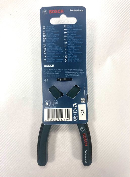 клещи Bosch Professional 160мм, сваляне на изолация, оголване на кабел