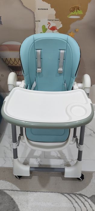 Стульчик для кормления-шезлонг (качеля) 2в1