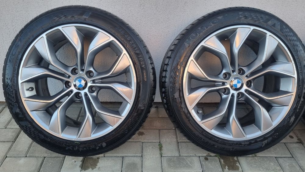 Vând roti BMW x3 f25 r19 jante + cauciucuri