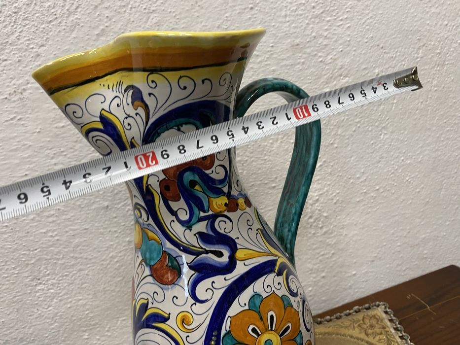 Голяма италианска порцеланова ваза