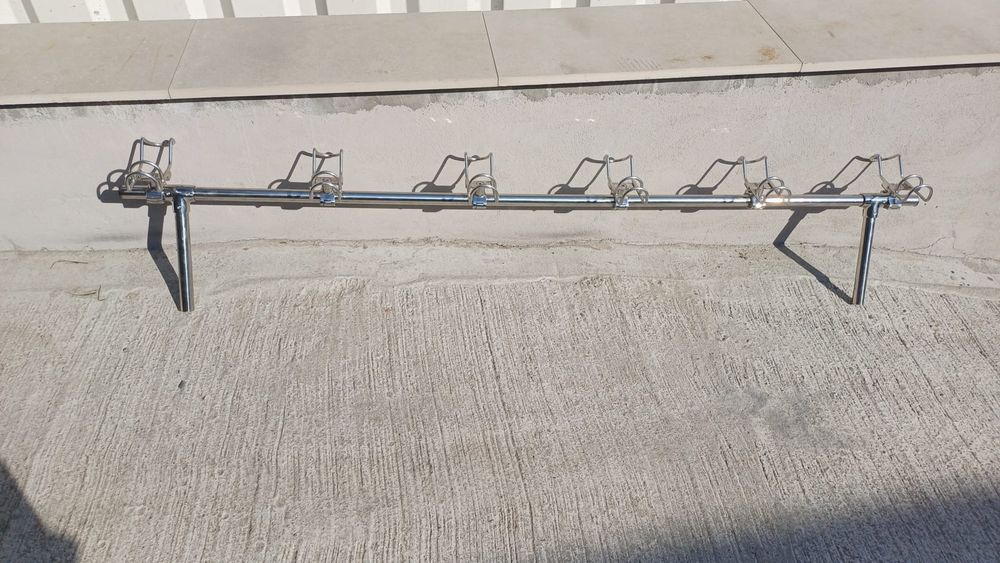 Suport pentru lansetă din inox – montaj pe barcă