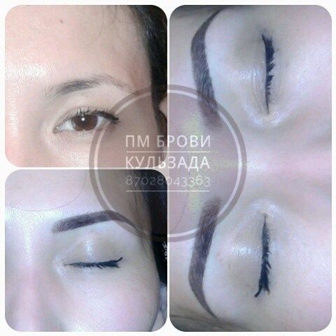 Татуаж, перманент бровей