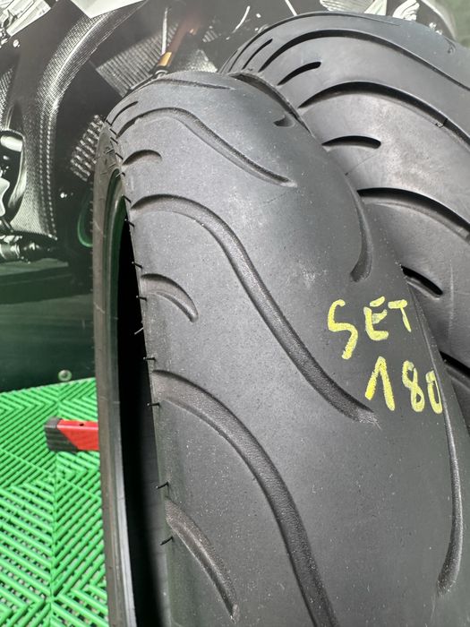 Set anvelope Moto 100 80 17 si 140 70 17 Michelin Pilot Street 2023 Cauciuc Fata spate Set180