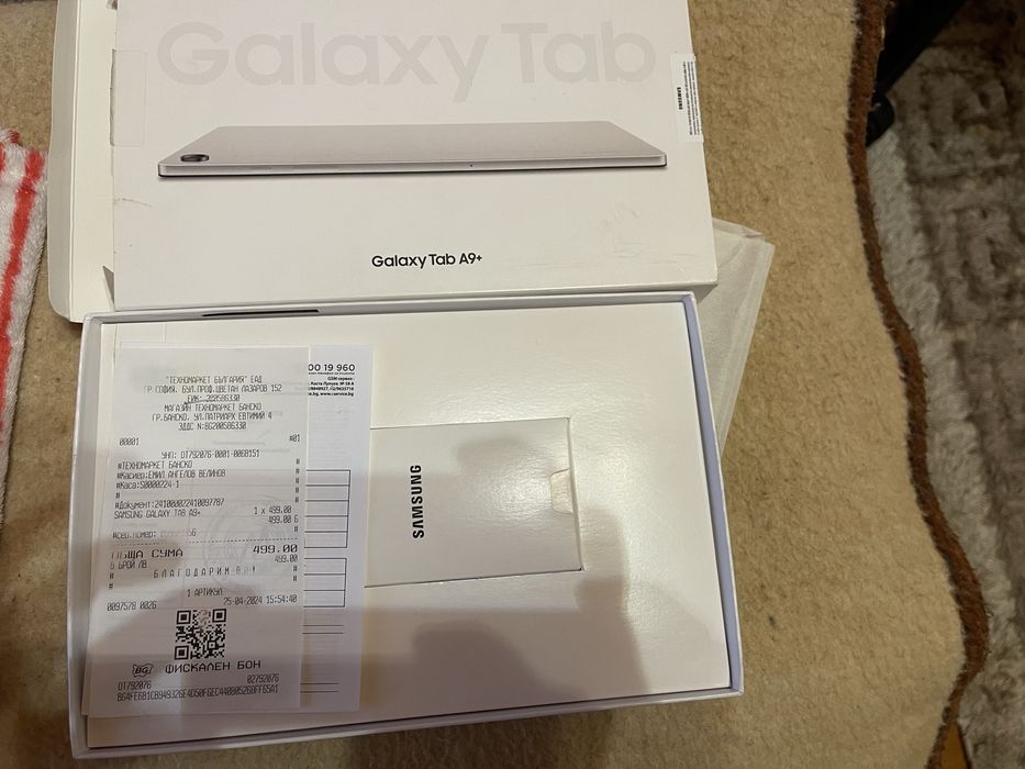 Таблет Samsung Galaxy Tab A9+ 128GB/8GB Wi-fi Гаранция