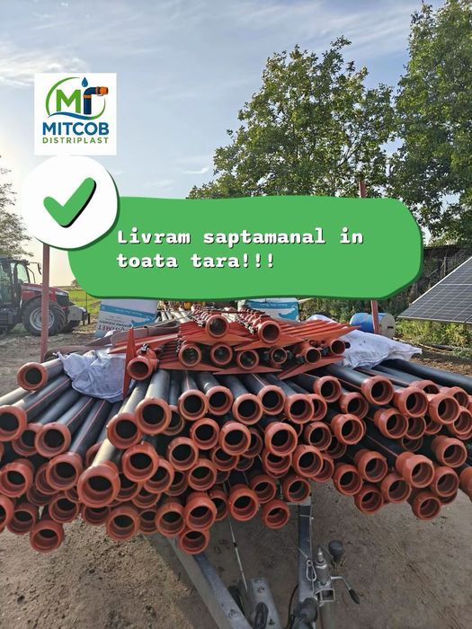 Vând Coloana irigat Aripa de ploaie  fi63  fi75 fi90 fi110 fi125 PN6 8