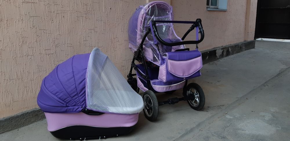 Брендовая коляска 2 в 1