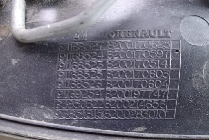 Maner exterior fata 91168527 Opel Vivaro A (facelift) seria