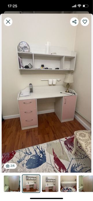 Продаю письменный стол с полкой для книг