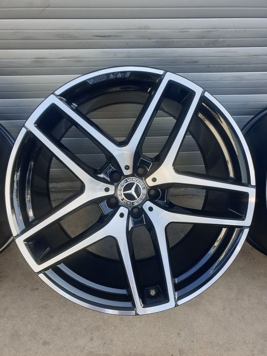 jante Mercedes G LE pe 21 AMG  doua latimi bicolere in stare ca noi cu sau fara anvelope