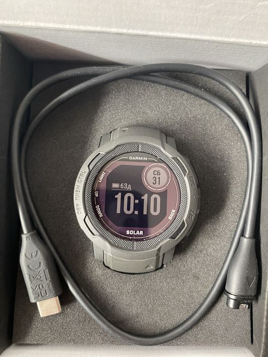 Часовник Garmin instinct 2 solar  и Tuyoma  35€нов часовник