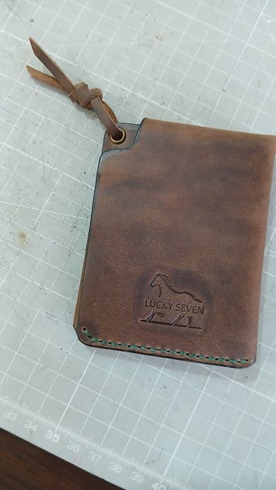 Кожаный портмоне американский