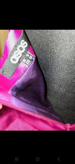 Rochie Asos de ocazie, satinata