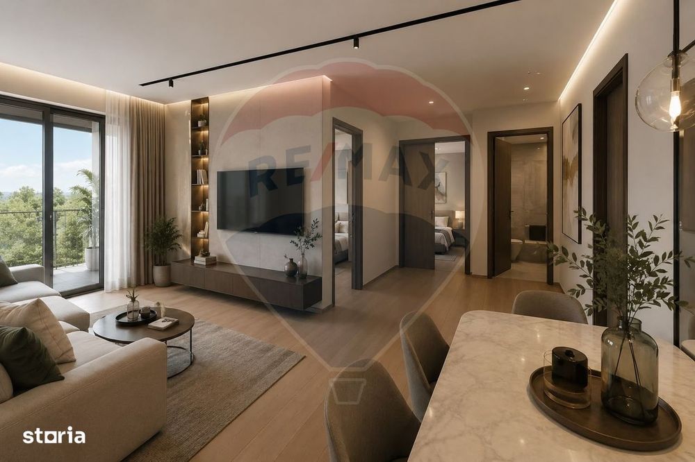 Apartament 3 camere | 123mp | Etaj 2 | Zona Nord - Pipera