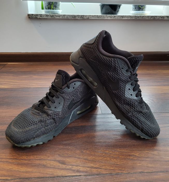 Adidasi/pantofi sport Nike Air Max 90 Negri, marimea 42, uzati