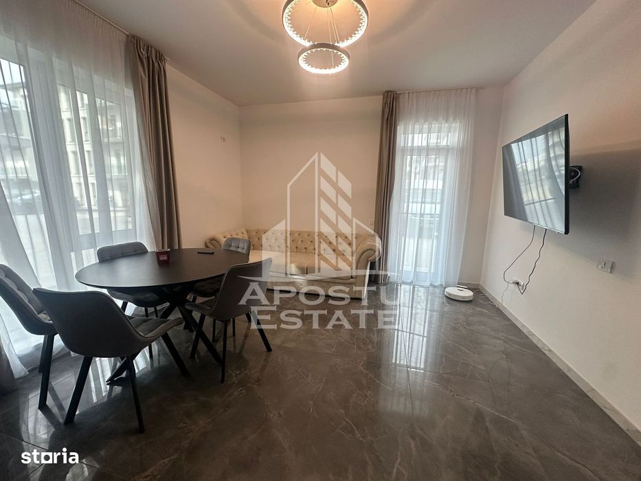 Apartament cu 3 camere, gradina proprie de 30 mp, zona Braytim - Giroc