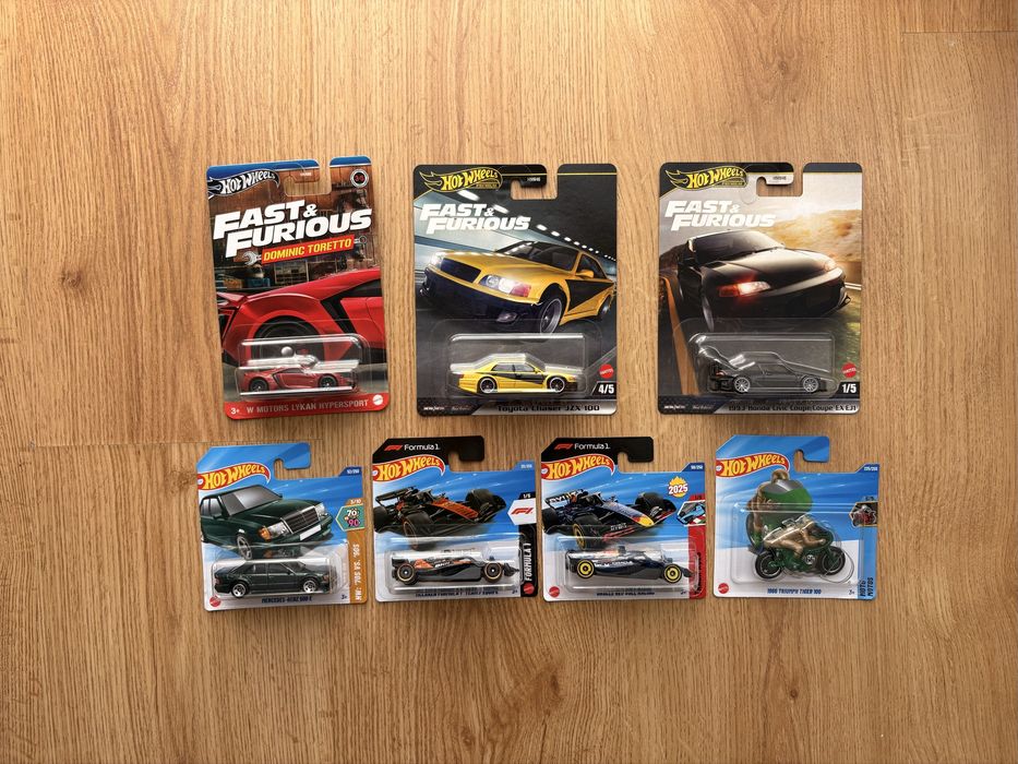 Masinute HotWheels Premium Fast&Furious, Mainline si Silverline 1:64