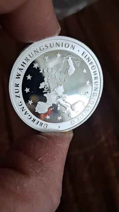 Медал за прехода на Германия към еврозоната