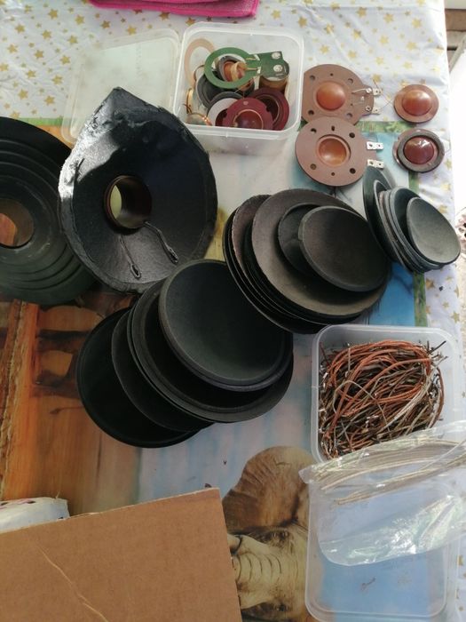 Piese bobinaj /recondiționare difuzoare/bobinaj/calote/bobine etc