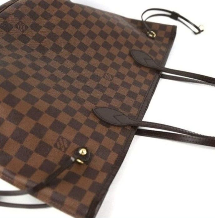 Geanta piele naturala model Neverfull, saculet,factura  card,eticheta