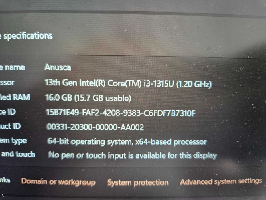 Laptop Lenovo V15 G4 IRU i3-1315U pana la 4.5GHz, 15.6", Full HD, IPS, 16GB DDR4 RAM, 512GB SSD