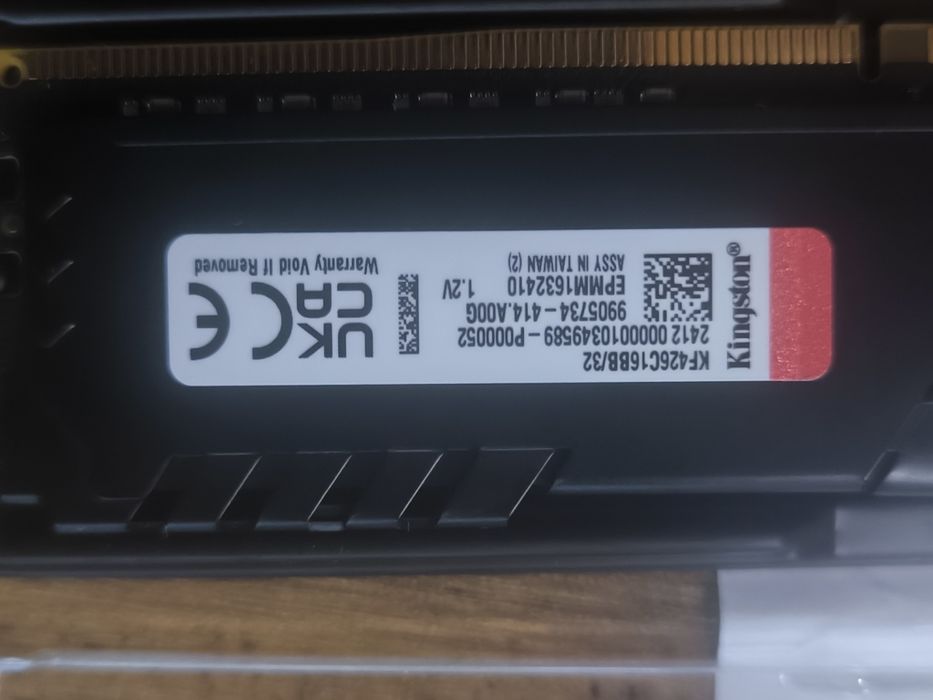 Kingston DDR4 32gb