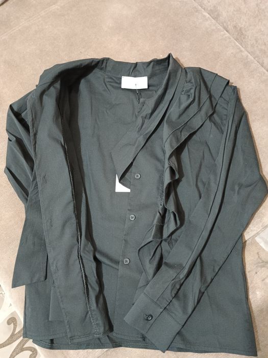 Женская рубашка чёрная