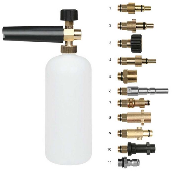 ADAPTOR Lance Spumare pt ORICE APARAT PRESIUNE APA Duza Bidon Pistol