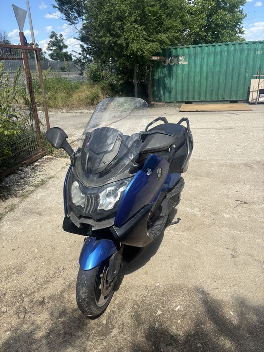 BMW C650 puternic și confortabil