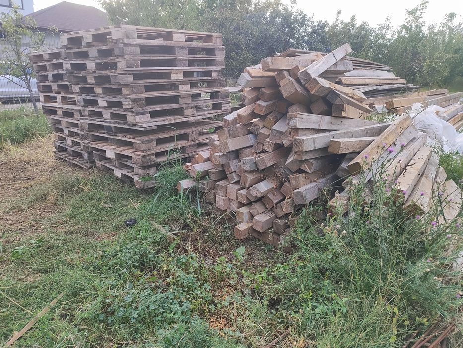 Lemn folosit și paleți